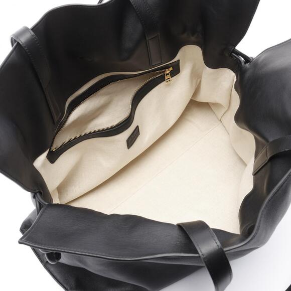 Loewe Flamenco Clutch XL Shoulder Bag Leather Black - Picture 3 of 7